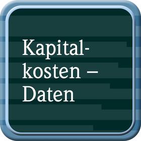 Lars Franken / Jörn Schulte / Alexander Brunner |  Kapitalkosten und Multiplikatoren für die Unternehmensbewertung | Datenbank |  Sack Fachmedien