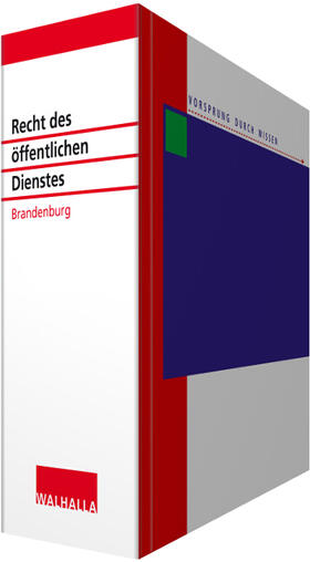  Recht des öffentlichen Dienstes Brandenburg | Loseblattwerk |  Sack Fachmedien