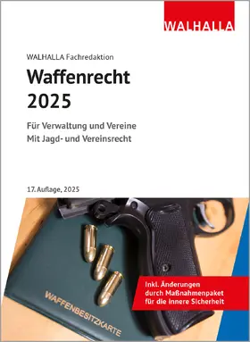  Waffenrecht 2025 | Buch |  Sack Fachmedien