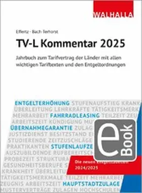 Effertz / Bach-Terhorst |  TV-L Kommentar 2025 | eBook | Sack Fachmedien