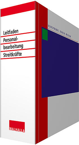 Leitfaden Personalbearbeitung in den Streitkräften inkl. Online-Dienst | Loseblattwerk | sack.de