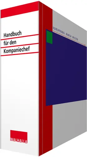  Handbuch für den Kompaniechef | Loseblattwerk |  Sack Fachmedien