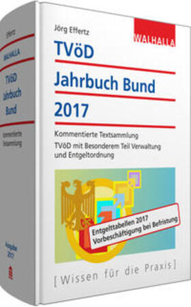 Effertz |  TVöD-Jahrbuch Bund 2017 | Buch |  Sack Fachmedien