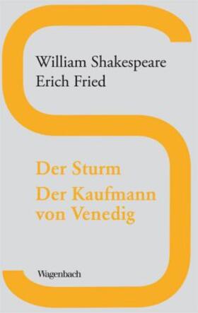 Shakespeare |  Der Sturm / Der Kaufmann von Venedig | Buch |  Sack Fachmedien