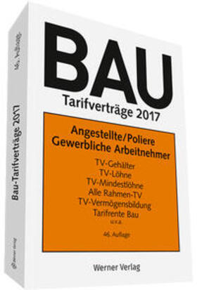 Wiemann |  Bau-Tarifverträge 2017 | Buch |  Sack Fachmedien