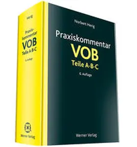 Herig |  Praxiskommentar VOB Teile A, B und C | Buch |  Sack Fachmedien