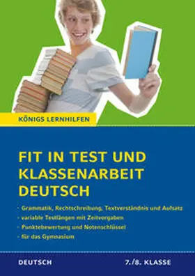 Süß |  Fit in Test und Klassenarbeit - Deutsch. 7./8. Klasse Gymnasium | Buch |  Sack Fachmedien