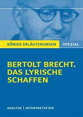 Brecht | Erläuterungen zu Bertolt Brecht. Das lyrische Schaffen | Buch | 978-3-8044-3060-0 | sack.de