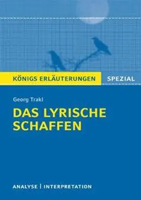 Trakl |  Trakl. Das lyrische Schaffen. | Buch |  Sack Fachmedien