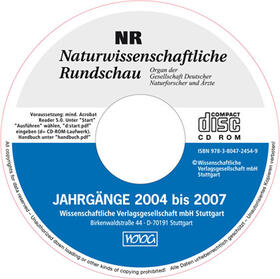  Naturwissenschaftliche Rundschau CD-ROM | Sonstiges |  Sack Fachmedien