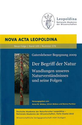 Wobus / Parthier |  Der Begriff der Natur | Buch |  Sack Fachmedien