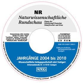  Naturwissenschaftliche Rundschau CD-ROM. Jahrgänge 2004 - 2010 | Sonstiges |  Sack Fachmedien