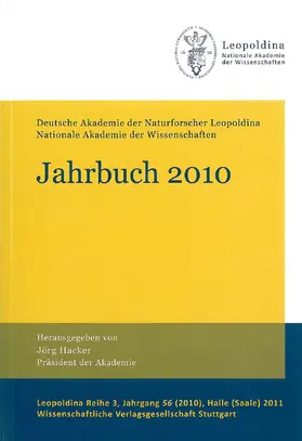 Hacker / Deutsche Akademie der Naturfoscher Leopoldina |  Jahrbuch 2010 | Buch |  Sack Fachmedien