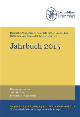 Hacker / Deutsche Akademie der Naturforscher |  Jahrbuch 2015 | Buch |  Sack Fachmedien