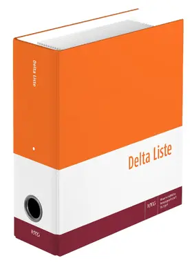  Delta Liste, Gesamtwerk | Loseblattwerk |  Sack Fachmedien