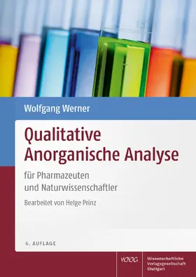 Werner / Prinz |  Qualitative Anorganische Analyse | Buch |  Sack Fachmedien