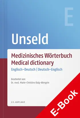 MedPharm / Unseld |  Medizinisches Wörterbuch | Medical dictionary | eBook | Sack Fachmedien