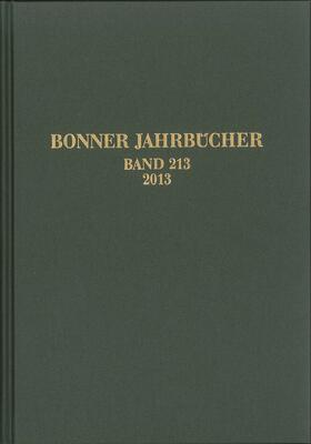 LVR Amt für Denkmalpflege / Verein von Altertumsfreunden |  Bonner Jahrbücher 213 | Buch |  Sack Fachmedien