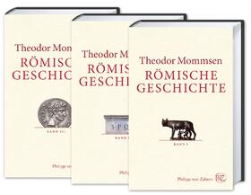 Mommsen |  Mommsen, T: Römische Geschichte. 3 Bände | Buch |  Sack Fachmedien