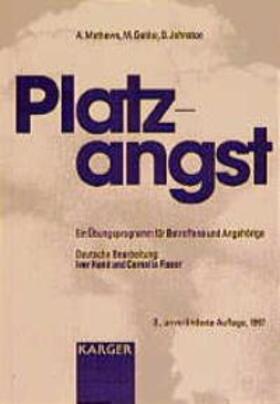 Mathews / Gelder / Johnston |  Platzangst | Buch |  Sack Fachmedien