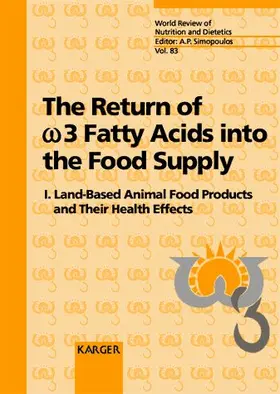 Simopoulos |  The Return of w3 Fatty Acids into the Food Supply | Buch |  Sack Fachmedien