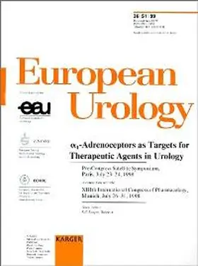 Langer |  alpha1-Adrenoceptors as Targets for Therapeutic Agents in Urology | Buch |  Sack Fachmedien