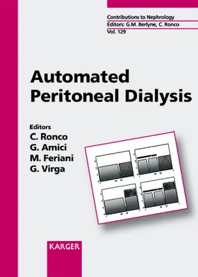 Amici / Feriani / Ronco |  Automated Peritoneal Dialysis | Buch |  Sack Fachmedien