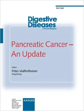 Malfertheiner |  Pancreatic Cancer - An Update | Buch |  Sack Fachmedien