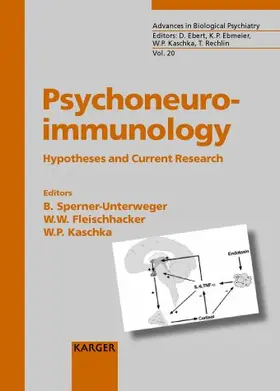 Sperner-Unterweger / Fleischhacker / Kaschka |  Psychoneuroimmunology | Buch |  Sack Fachmedien