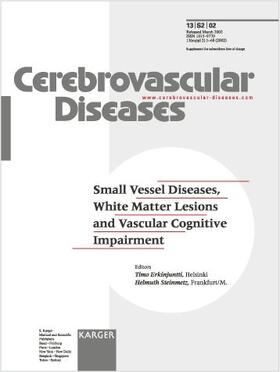 Erkinjuntti / Steinmetz |  Small Vessel Diseases, White Matter Lesions and Vascular Cognitive Impairment | Buch |  Sack Fachmedien