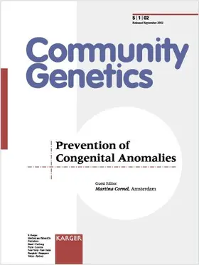 Cornel |  Prevention of Congenital Anomalies | Buch |  Sack Fachmedien