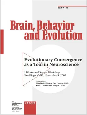 Eisthen / Nishikawa |  Evolutionary Convergence as a Tool in Neuroscience | Buch |  Sack Fachmedien