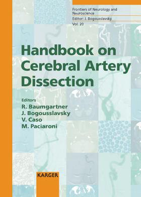 Baumgartner / Bogousslavsky / Caso |  Handbook on Cerebral Artery Dissection | Buch |  Sack Fachmedien