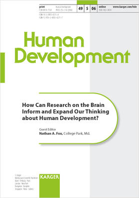 Fox |  How Can Research on the Brain Inform and Expand Our Thinking about Human Development? | Buch |  Sack Fachmedien