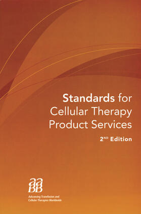  Standards for Cellular Therapy Product Services | Buch |  Sack Fachmedien