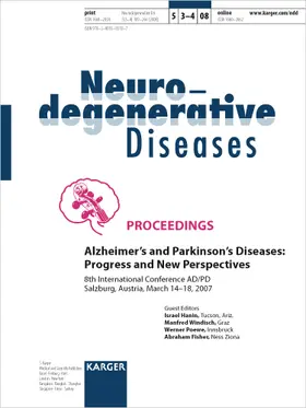 Hanin / Windisch / Poewe |  Alzheimer's and Parkinson's Diseases: Progress and New Perspectives | Buch |  Sack Fachmedien