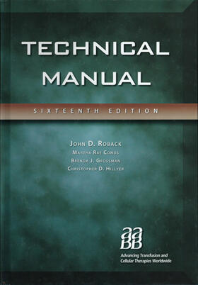 Roback / Combs / Grossman |  Technical Manual | Buch |  Sack Fachmedien