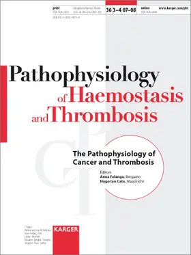 Falanga / ten Cate |  The Pathophysiology of Cancer and Thrombosis | Buch |  Sack Fachmedien