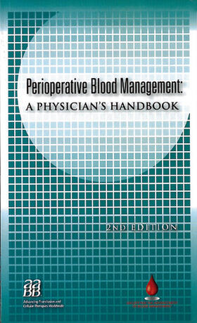 Waters / Shander |  Perioperative Blood Management: A Physician's Handbook | Buch |  Sack Fachmedien