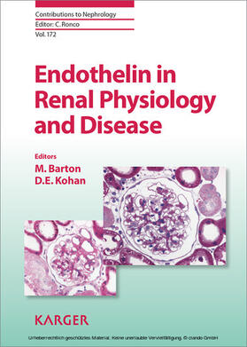 Barton / Kohan |  Endothelin in Renal Physiology and Disease | eBook | Sack Fachmedien