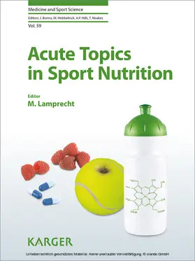 Lamprecht |  Acute Topics in Sport Nutrition | eBook | Sack Fachmedien