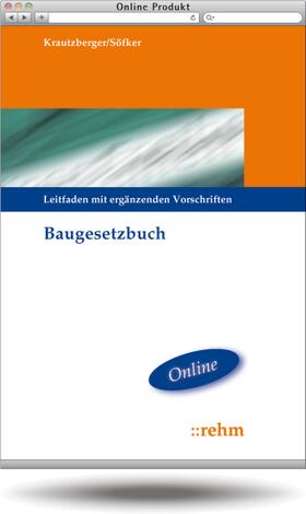 Krautzberger / Söfker |  Baugesetzbuch | Datenbank |  Sack Fachmedien