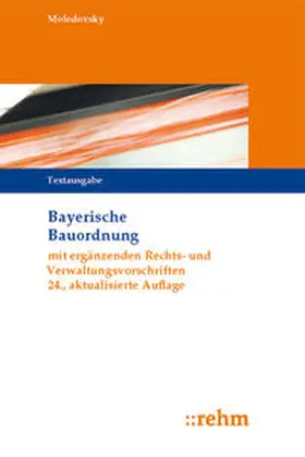 Molodovsky |  Bayerische Bauordnung | Buch |  Sack Fachmedien