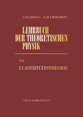 Schöpf / Landau / Lifschitz |  Lehrbuch der theoretischen Physik VII. Elastizitätstheorie | Buch |  Sack Fachmedien