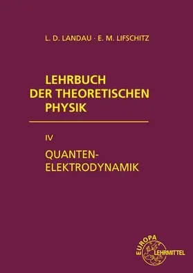 Landau / Lifschitz |  Quantenelektrodynamik | Buch |  Sack Fachmedien