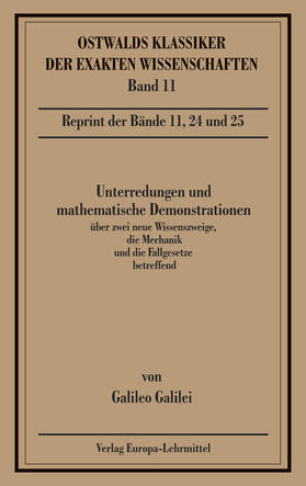 Galilei / Oettingen |  Unterredungen und mathematische Demonstrationen | Buch |  Sack Fachmedien