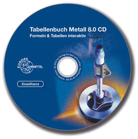 Fischer / Gomeringer / Kilgus | Tabellenbuch Metall 8.0 CD - Einzellizenz | Sonstiges | 978-3-8085-8582-5 | sack.de