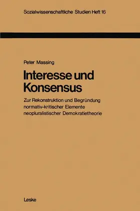 Massing |  Interesse und Konsensus | Buch |  Sack Fachmedien