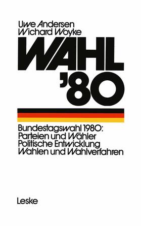 Woyke / Andersen |  Wahl ¿80 | Buch |  Sack Fachmedien