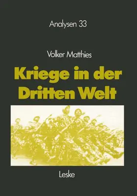 Matthies |  Kriege in der Dritten Welt | Buch |  Sack Fachmedien